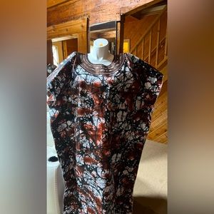 African print, free dress, beautiful style